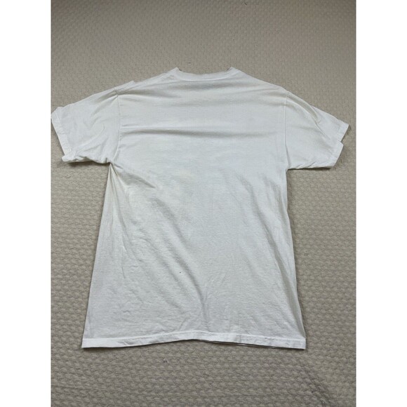 Caribbean St. Thomas Tee Hanes Shirt Adult Medium M‎ White Short Sleeve Mens - Picture 6 of 9